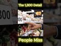 The 1,300 Detail People Miss