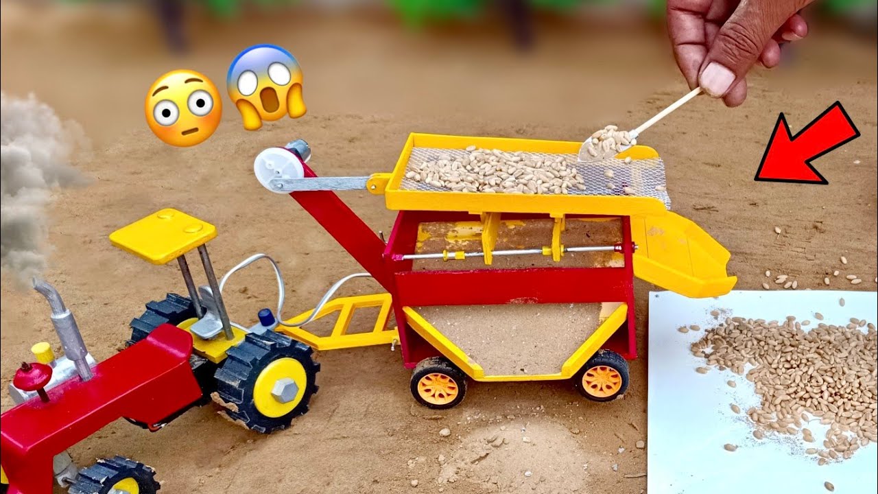 diy mini tractor seiving machine new technology | science project | @MiniCreative1  @KeepVilla