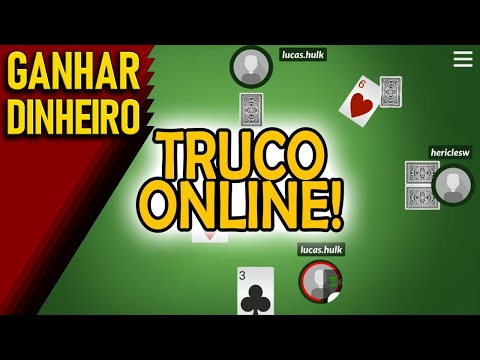 Parou de funcionar) Ganhe dinheiro jogando Truco online, sem precisar  investir! 2021 