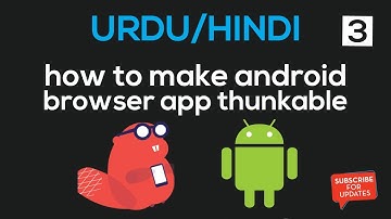 How to make android browser app thunkable URDU/HINDI