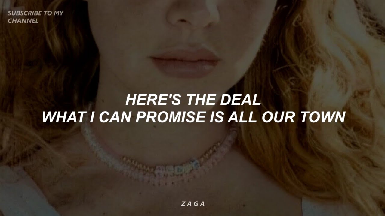 Lana Del Rey Wildflower Wildfire (Lyrics) YouTube