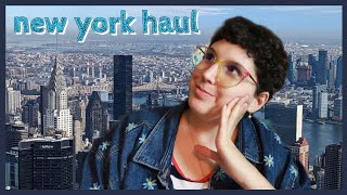 NEW YORK HAUL - skin care, books and more