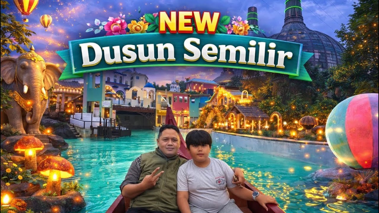 🔴#442 NEW DUSUN SEMILIR EDISI IMLEK 2026‼️Gondola-Dino Land-Canoe-Mini Zoo-Rainbow Slide-Omah Suwung