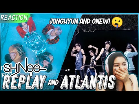 SHINee 샤이니 'Atlantis' MV + 'Replay' MV REACTION | Best debut ever? HELP! 😍