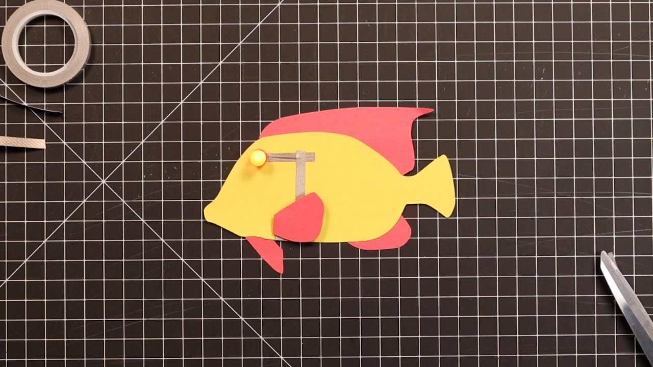 Angelfish - Easy DIY Light-Up Fish Papercraft