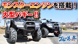 モンスターエンジンを搭載！大型バギー!!【滋賀農業公園ブルーメの丘】