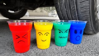 Crushing Things With Car Best! Car vs Jelly, Slime, Toys Compilation | Running over stuff with a car