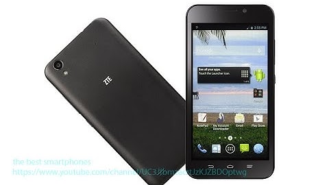 ZTE Quartz 797C 5.5" Review Android Prepaid Phone (Tracfone)