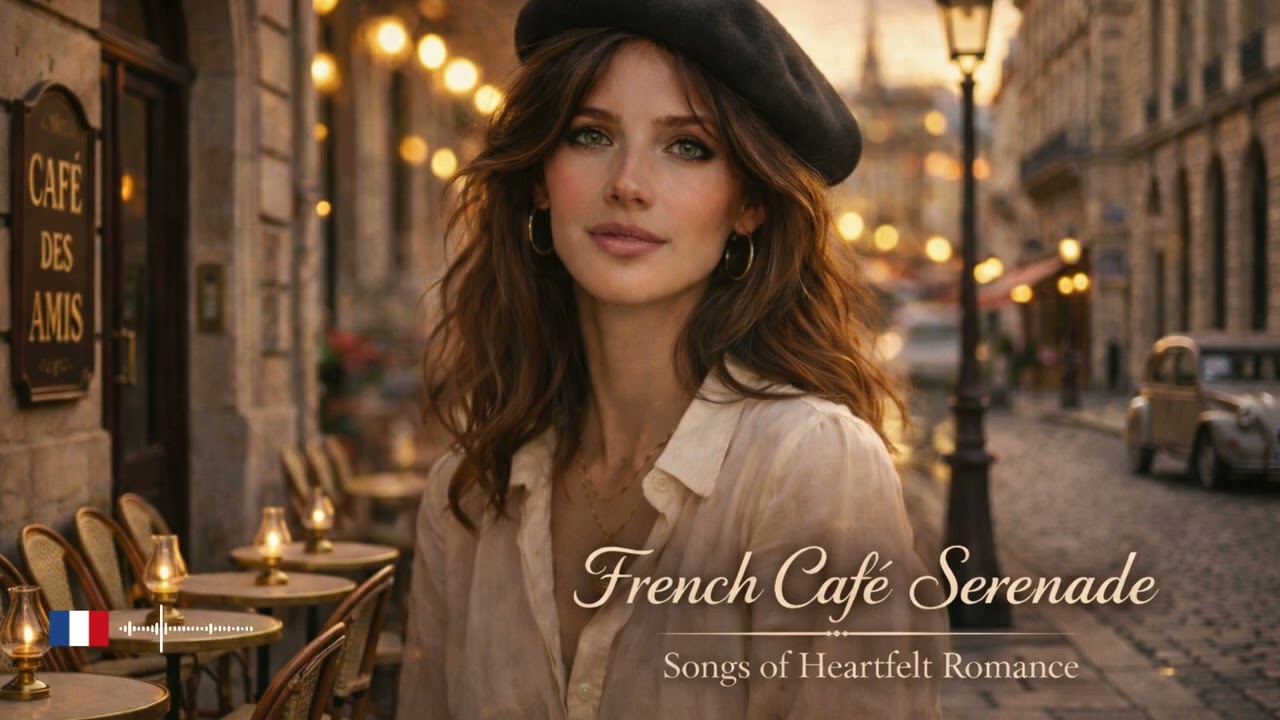 Paris Café Romance 🇫🇷 | Nostalgic French Love Songs & Relaxing Melodies