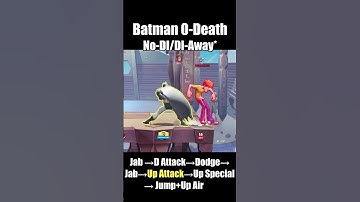 *Patched* Batman True 0-death combo tutorial #multiversus #shorts #batman #combo #gaming