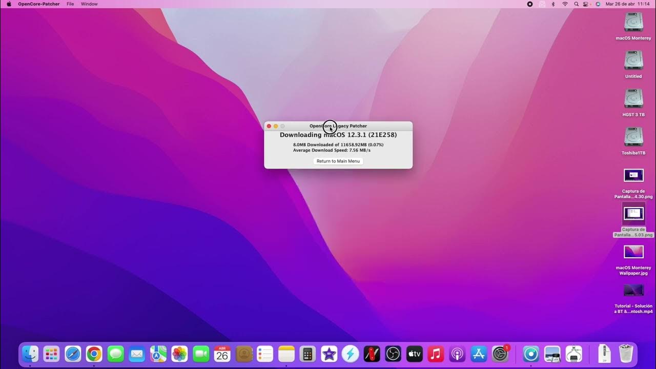 Como hacer pantallazos en mac