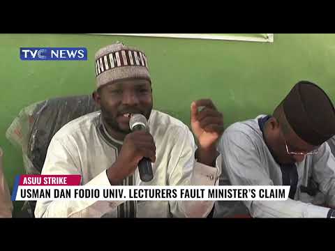 Video Usman Dan Fodio Univ Lecturers Fault Minister's Claim... - youtube