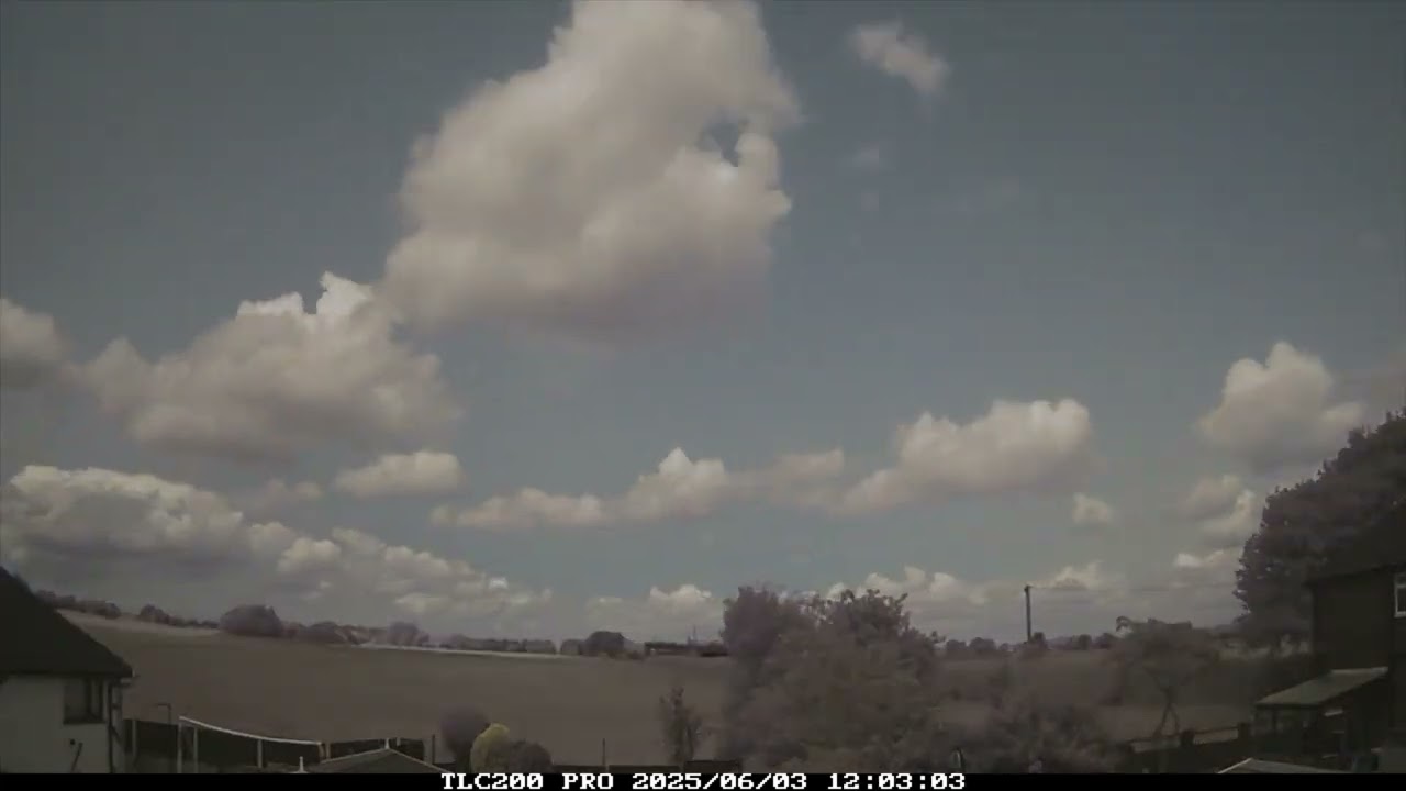 3rd June 2025 timelapse, Irlam