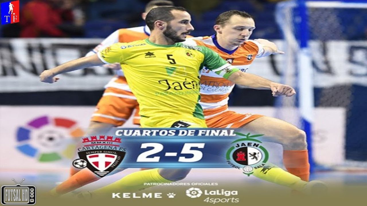 Jogo Completo Cartagena 2 x 5 Jaén Paraíso - Quartas de Final Copa da Espanha de Futsal 2017/2018 futsal academy