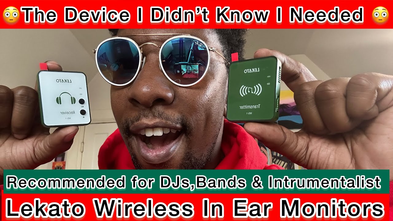 [SECRET DEVICE] Lekato Wireless In Ear Monitor - Unboxing, Testing ...