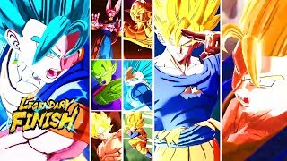 All Legendary Finish Animations May 2020 Dragon Ball Legends