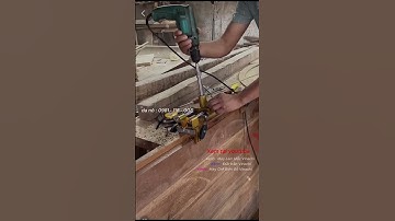 Cữ khoan khóa cửa. cữ định vị lỗ khóa cửa gỗ #maychebiengo #ductranvinachi #maylammoc