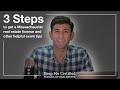 3 Steps To Get a Massachusetts Real Estate License and Other Helpful Exam Tips