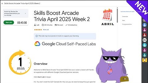Skills Boost Arcade Trivia April 2025 Week 2  | #2025 | #|#qwiklabs |Solution