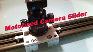 Motorized Camera Slider - Do It Yourself