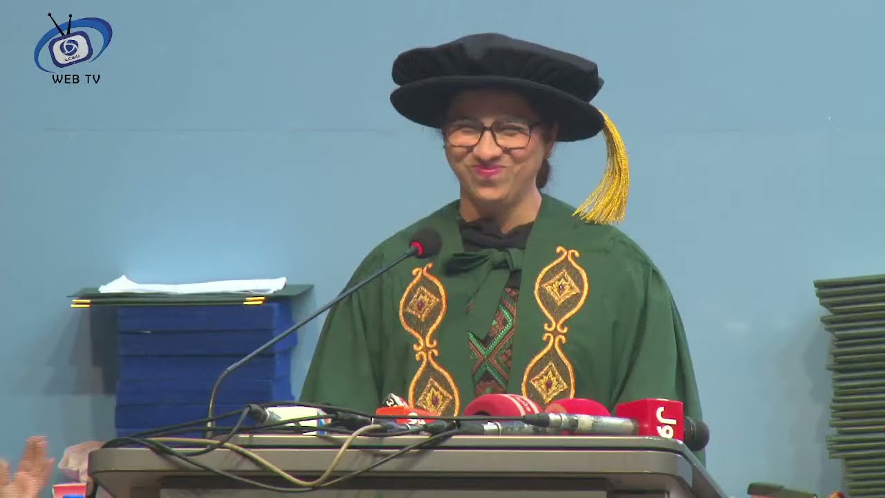 16th convocation, Lahore Collage for Women University 2nd Day 1st Session