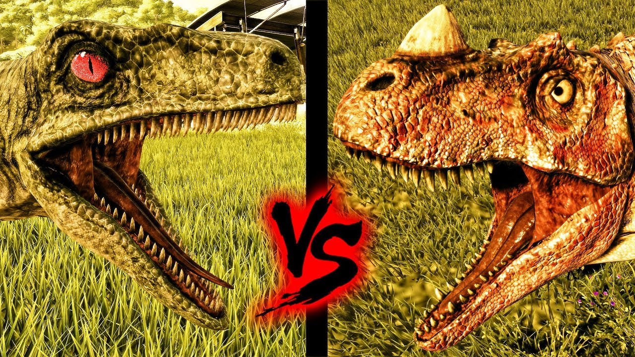 Welcher Dinosaurier wird diesen Kampf gewinnen? \u2606 Jurassic World Evolution  YouTube