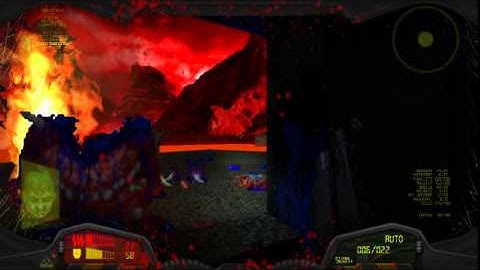 Brutal Doom - Project Brutality Test with Ultimate DoomVisor Test E3M6