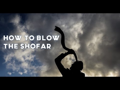 como tocar o shofar