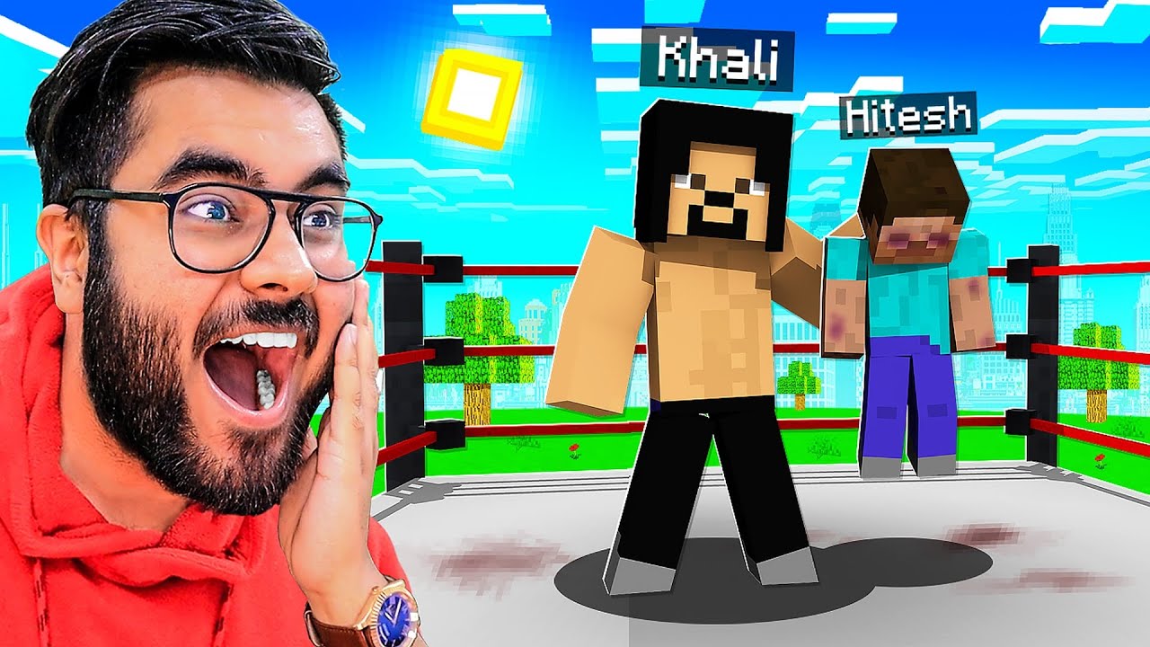 🔥 GREAT KHALI in Minecraft 🔥 [Funny/Hindi] | HAGGAPUR Episode 21 | Hitesh KS