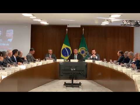Vídeo da reunião entre o ex-presidente Jair Bolsonaro e seus ministros, realizada em 05/07/2022