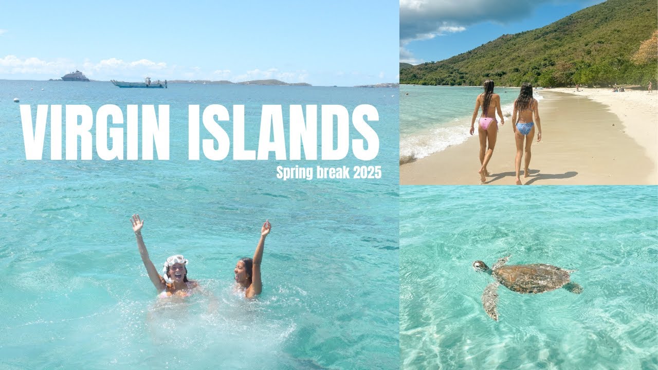 Virgin Islands spring break vlog!!