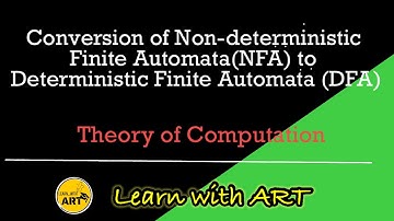 Conversion of NFA to DFA | Equivalence of Finite Automata