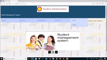 Student Management System using C# with Asp.net