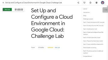 Set Up and Configure a Cloud Environment in Google Cloud Challenge Lab GSP321
