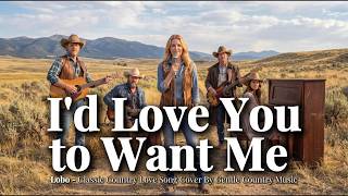 I’d Love You To Want Me - Lobo Soft & Emotional Country Love Song Cover (Gentle Country)
