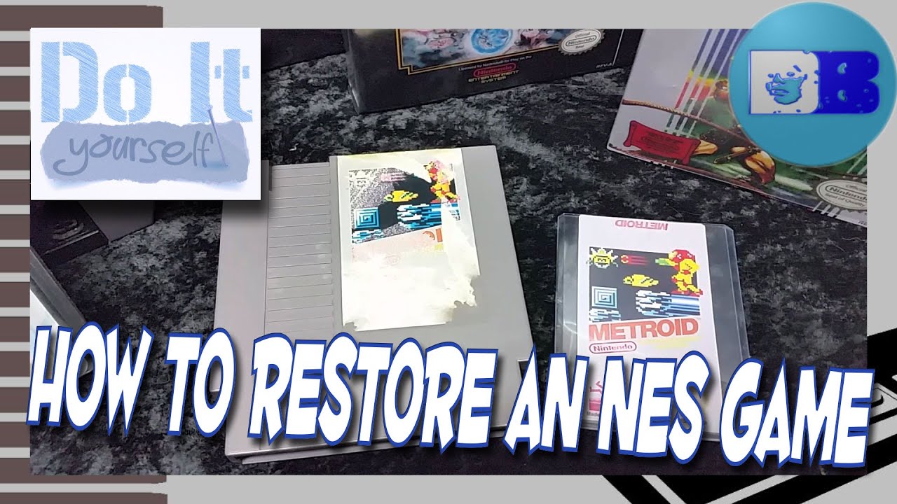 How to restore an NES game (A Drumblanket DIY Tutorial)