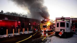 McKEESPORT PA / Commercial Fire VID 3 EARLY ON