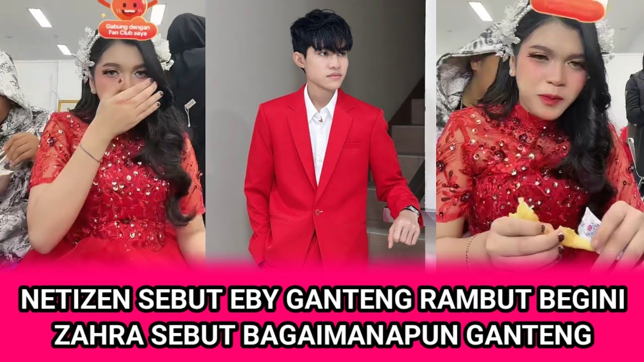 Zahra jujur terpesona lihat eby datang ke ultah indosiar 