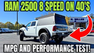 2025 RAM 2500 AEV Prospector XL: How Do 40" Tires Affect The New ZF 8 Speed With 3 42 Rear End?