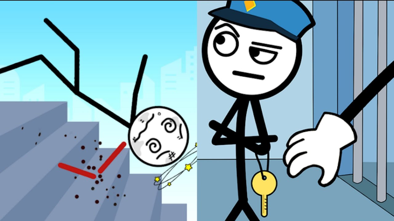 Ragdoll Break: Kick Loser vs Thief Puzzle: to pass a level - Satisfying ASMR Gameplay All Levels