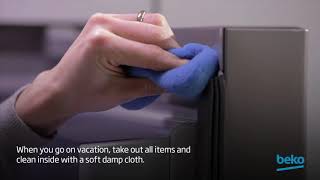 How to use Vacation Mode in your fridge | by Beko