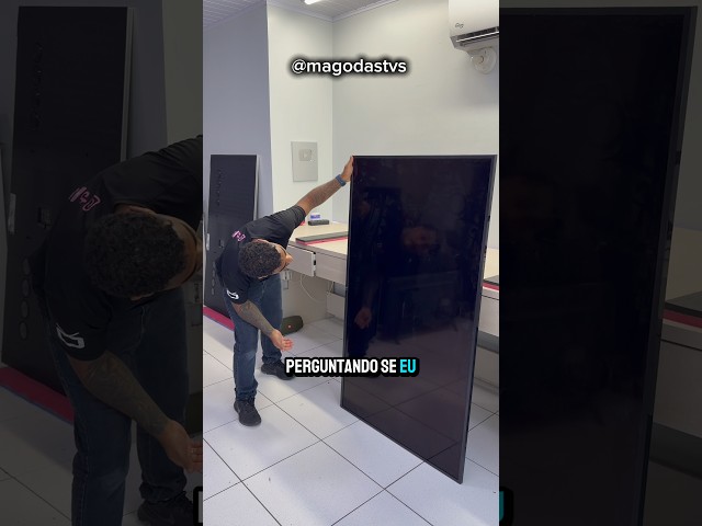 Meu amigo me deu uma tv faltando varias peças, será que ficou boa?