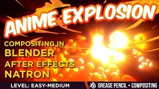 Anime Explosion in Blender