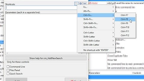 A few little new things regarding configuring hotkeys in Double Commander