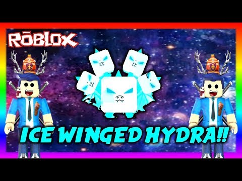 Ice Winged Hydra On Bubble Gum Simulator Youtube - j ai le gummy winged hydra roblox bubble gum simulator youtube