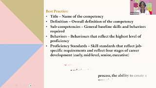 Fundamentals of Competency Frameworks