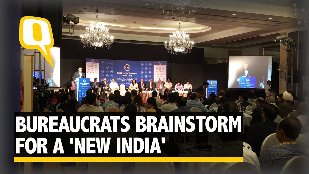 Chief Secretaries of 9 States Brainstorm on Challenges of 'New India' | The Quint