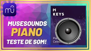 MuseScore 4 - Novo som de PIANO (MuseSounds Grand Piano vs MS Basic) #musescore4 #musesounds