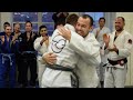 Receiving surprise black belt from Marcelo Garcia