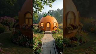 “Orange House Build 🍊😍 | Dream Fruit Home You Won’t Believe! #shorts”